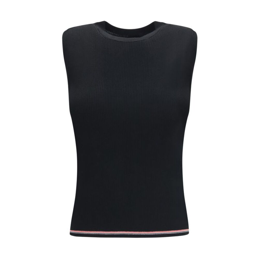 Thom Browne Women Rwb Merino Wool Top